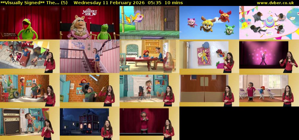 **Visually Signed** The... (5) Wednesday 11 February 2026 05:35 - 05:45