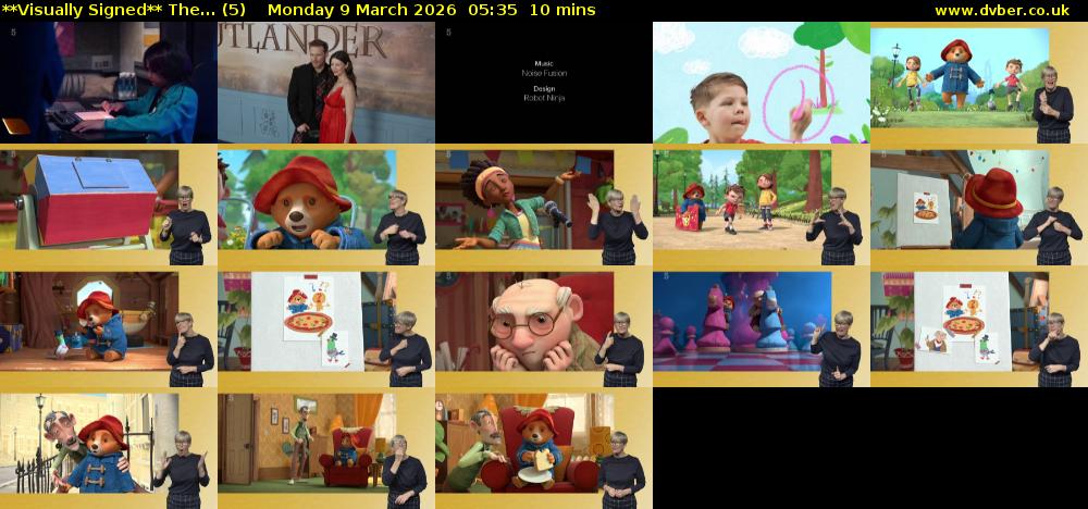 **Visually Signed** The... (5) Monday 9 March 2026 05:35 - 05:45