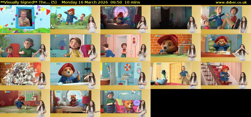 **Visually Signed** The... (5) Monday 16 March 2026 06:50 - 07:00