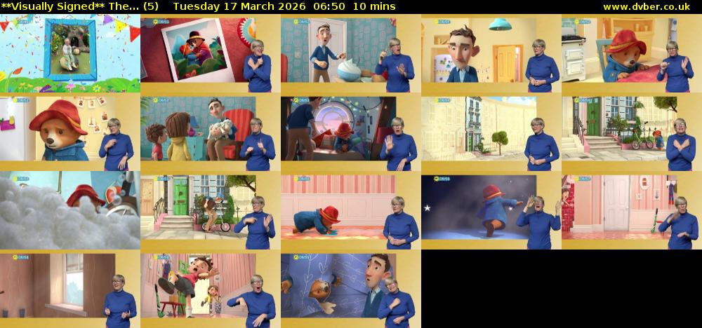 **Visually Signed** The... (5) Tuesday 17 March 2026 06:50 - 07:00