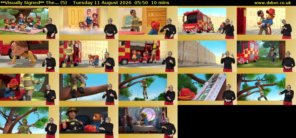**Visually Signed** The... (5) Tuesday 11 August 2026 05:50 - 06:00
