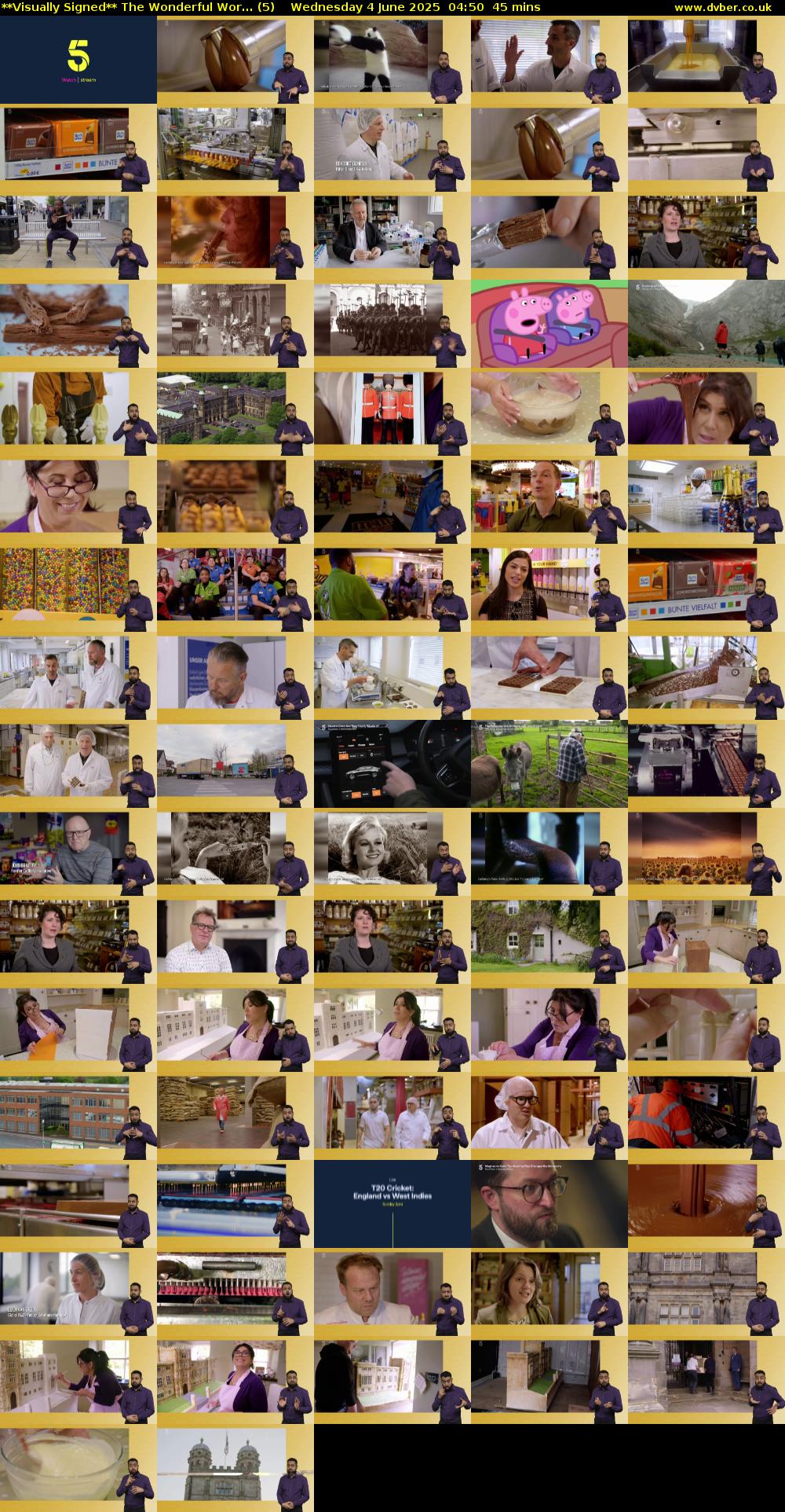 **Visually Signed** The Wonderful Wor... (5) Wednesday 4 June 2025 04:50 - 05:35