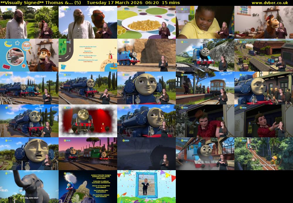 **Visually Signed** Thomas &... (5) Tuesday 17 March 2026 06:20 - 06:35