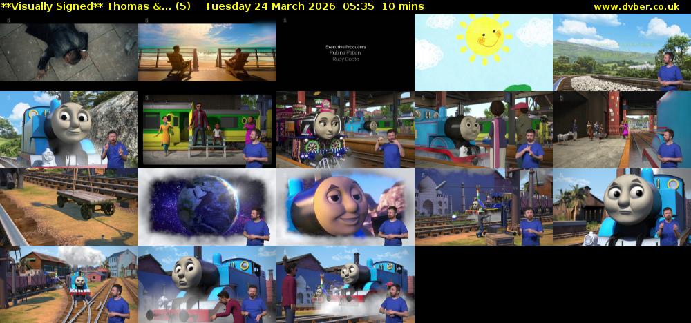 **Visually Signed** Thomas &... (5) Tuesday 24 March 2026 05:35 - 05:45