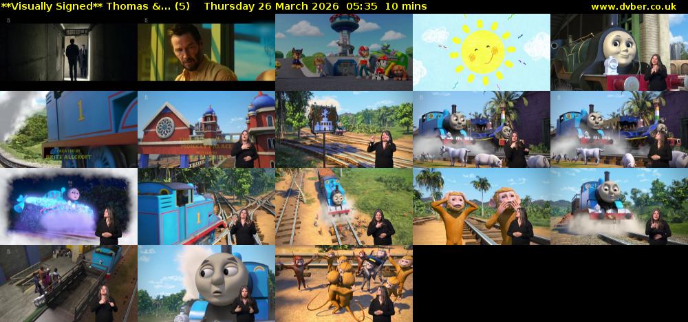 **Visually Signed** Thomas &... (5) Thursday 26 March 2026 05:35 - 05:45