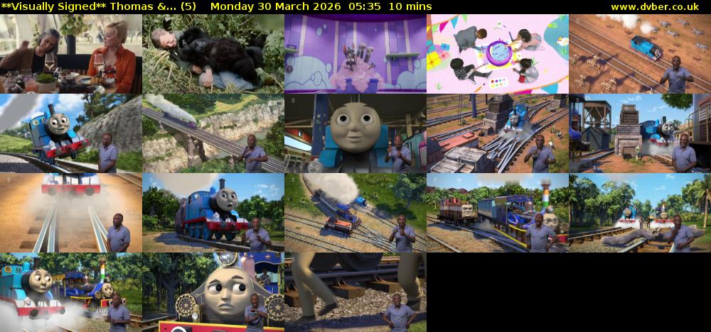 **Visually Signed** Thomas &... (5) Monday 30 March 2026 05:35 - 05:45