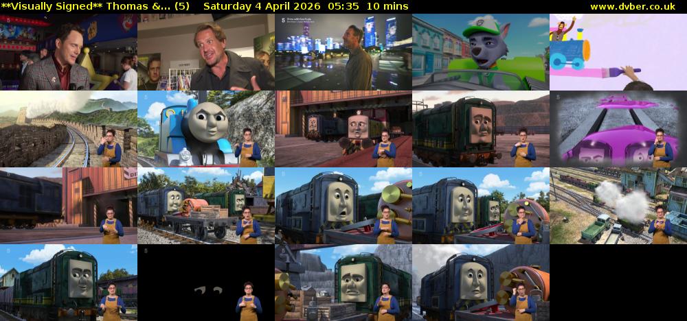 **Visually Signed** Thomas &... (5) Saturday 4 April 2026 05:35 - 05:45