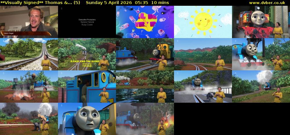 **Visually Signed** Thomas &... (5) Sunday 5 April 2026 05:35 - 05:45