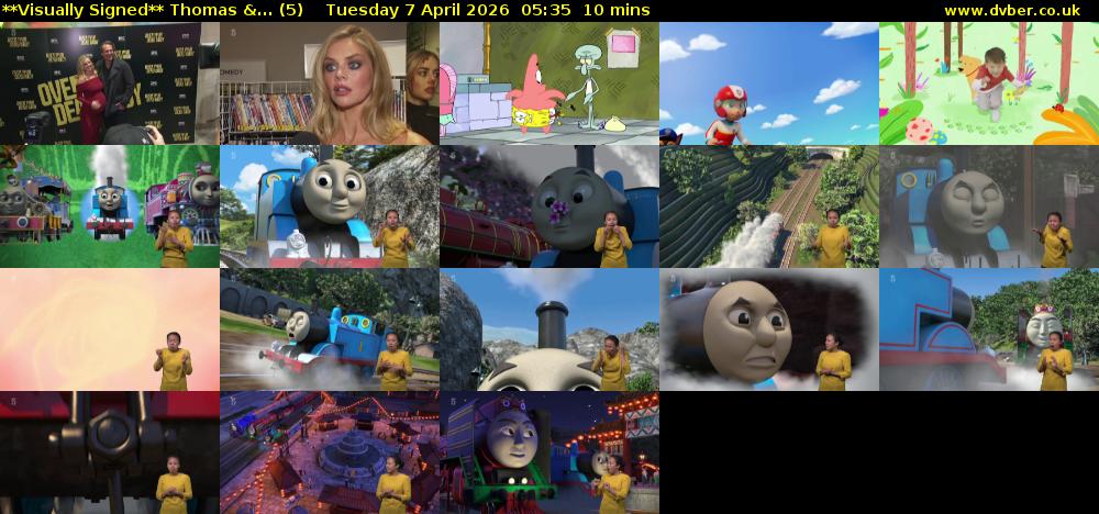 **Visually Signed** Thomas &... (5) Tuesday 7 April 2026 05:35 - 05:45