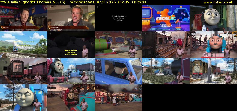 **Visually Signed** Thomas &... (5) Wednesday 8 April 2026 05:35 - 05:45