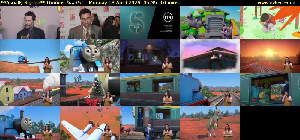 **Visually Signed** Thomas &... (5) Monday 13 April 2026 05:35 - 05:45