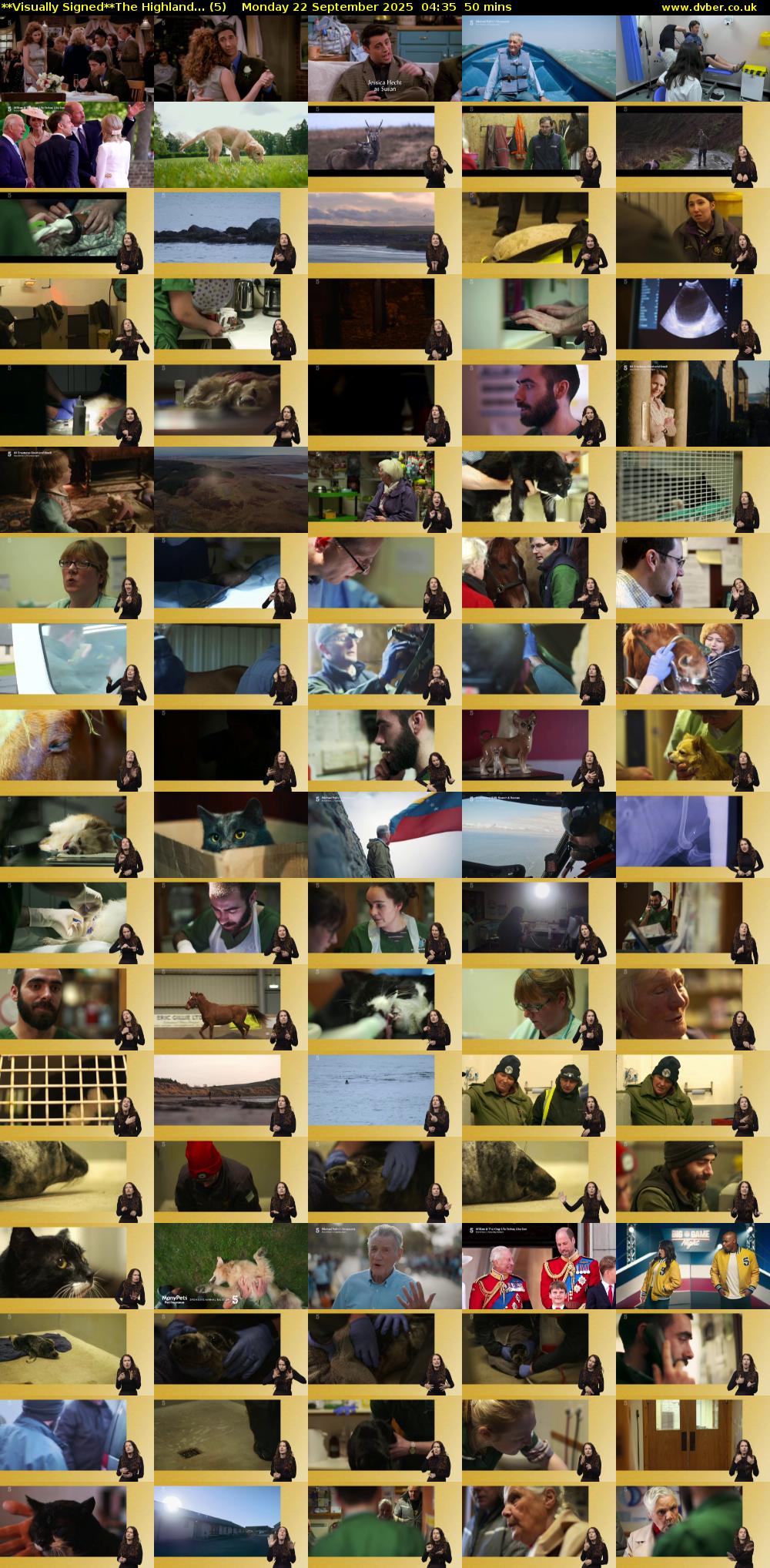 **Visually Signed**The Highland... (5) Monday 22 September 2025 04:35 - 05:25