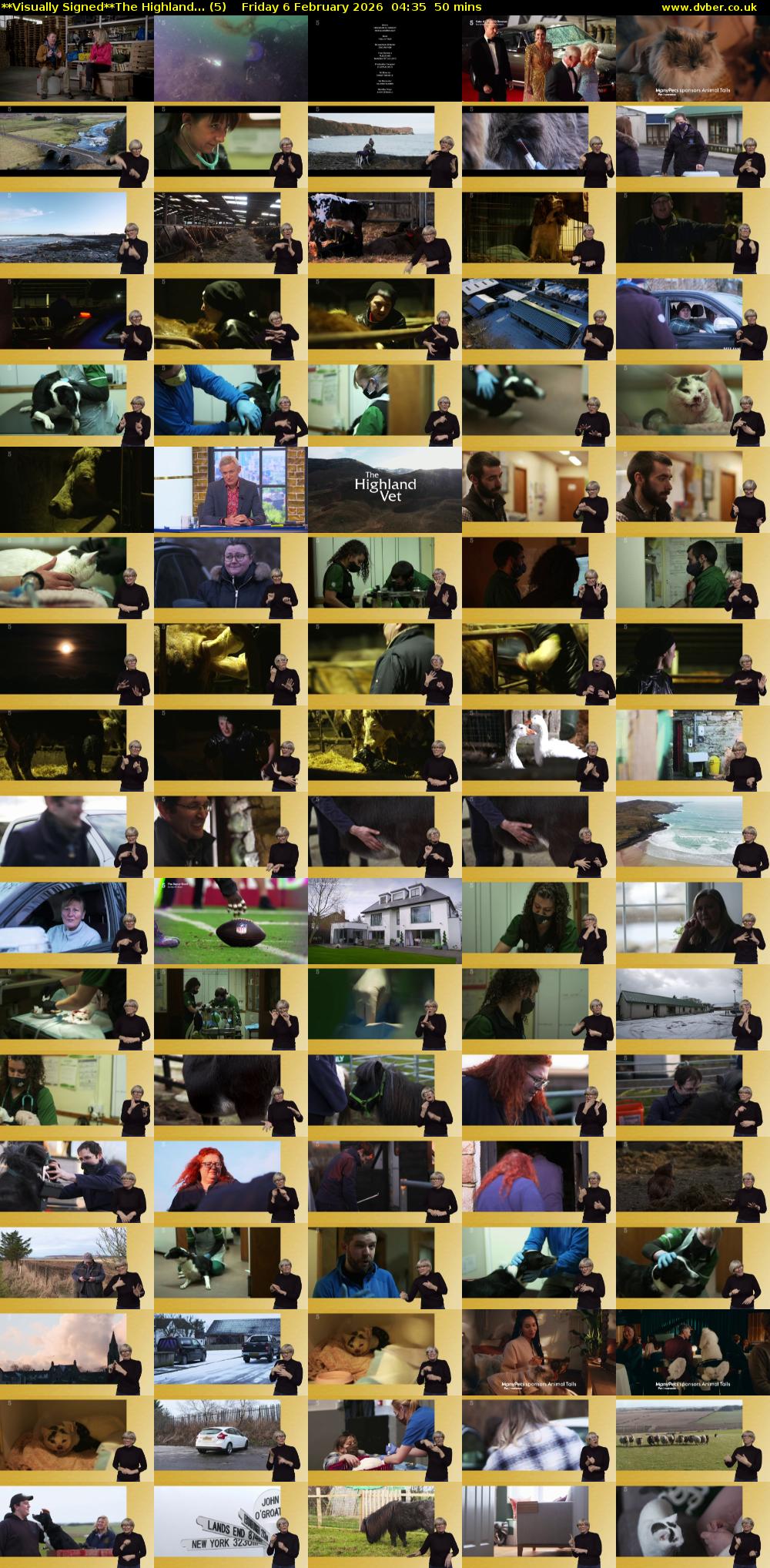 **Visually Signed**The Highland... (5) Friday 6 February 2026 04:35 - 05:25