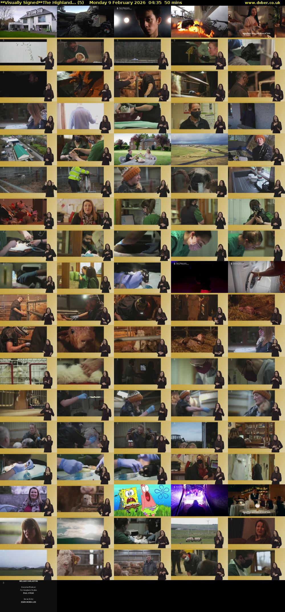 **Visually Signed**The Highland... (5) Monday 9 February 2026 04:35 - 05:25