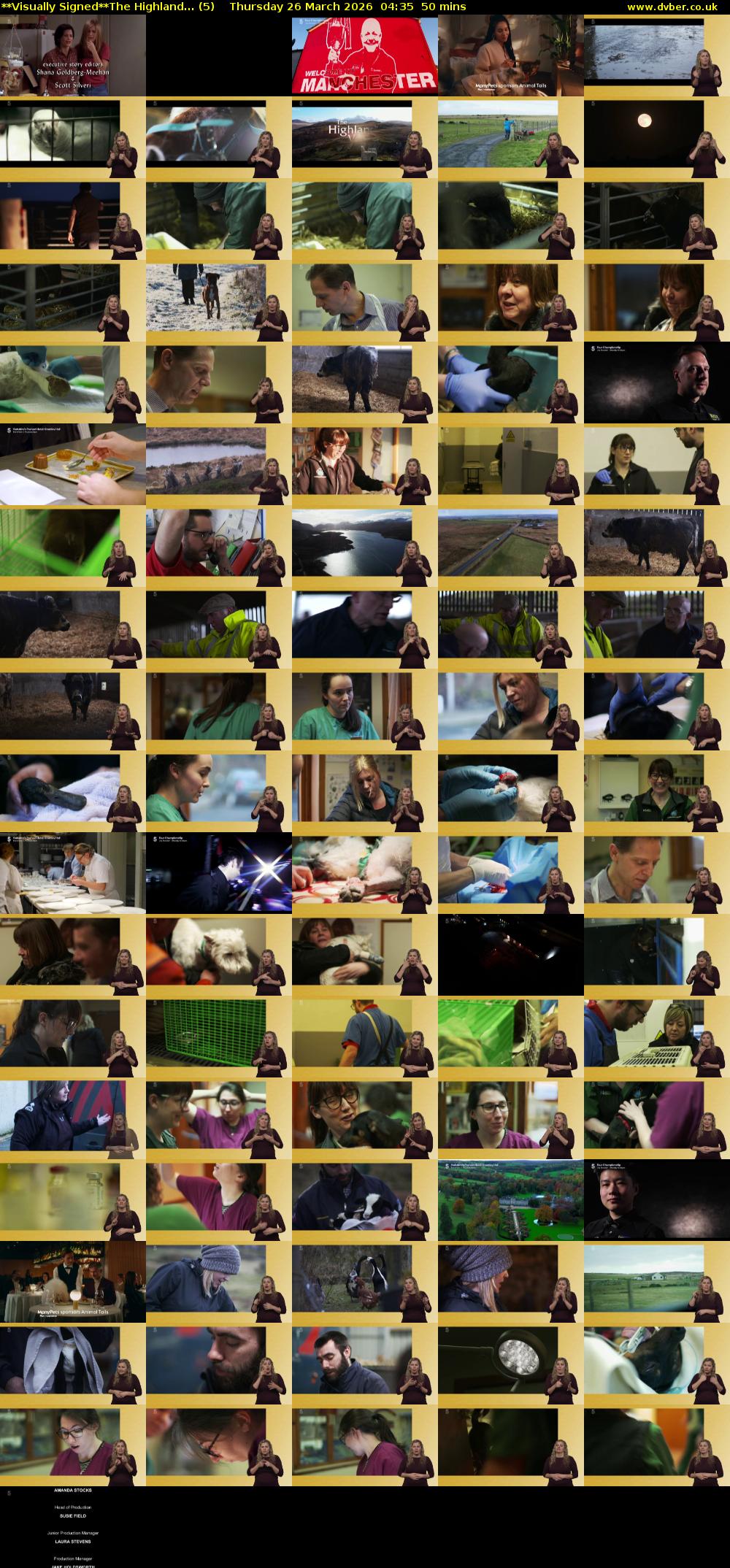 **Visually Signed**The Highland... (5) Thursday 26 March 2026 04:35 - 05:25