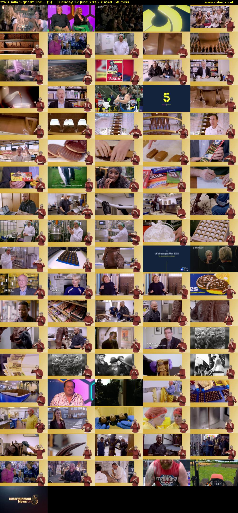 **Visually Signed* The... (5) Tuesday 17 June 2025 04:40 - 05:30
