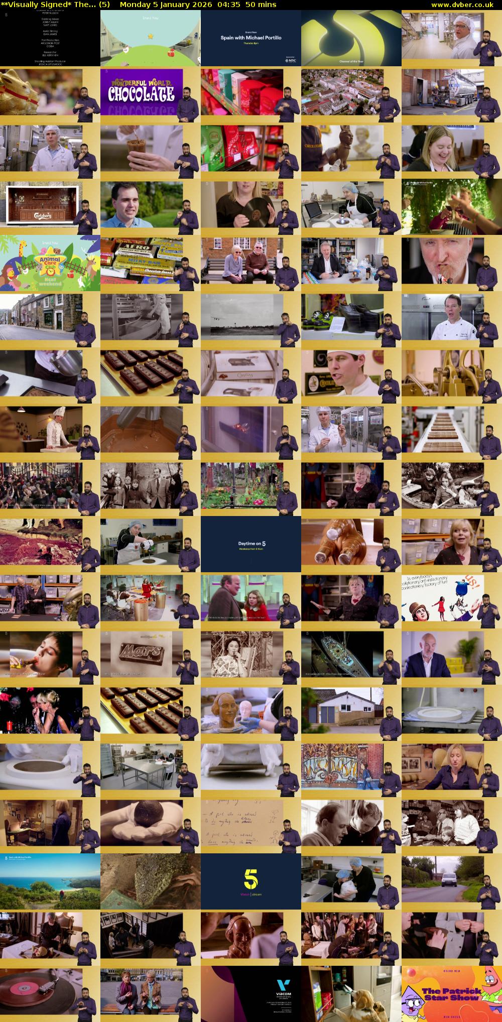 **Visually Signed* The... (5) Monday 5 January 2026 04:35 - 05:25