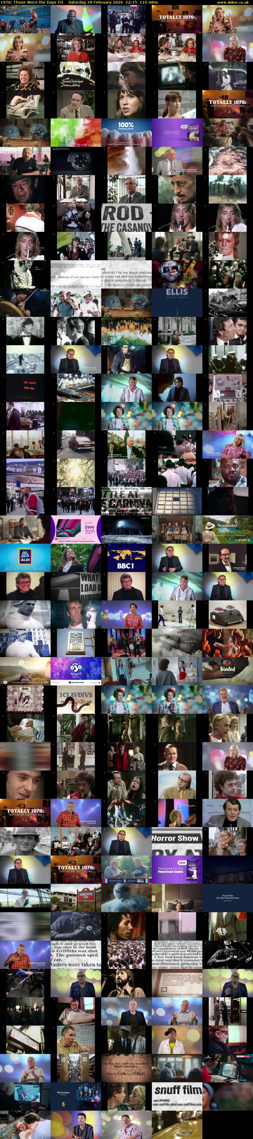 1976: Those Were the Days (5) Saturday 28 February 2026 22:15 - 00:05