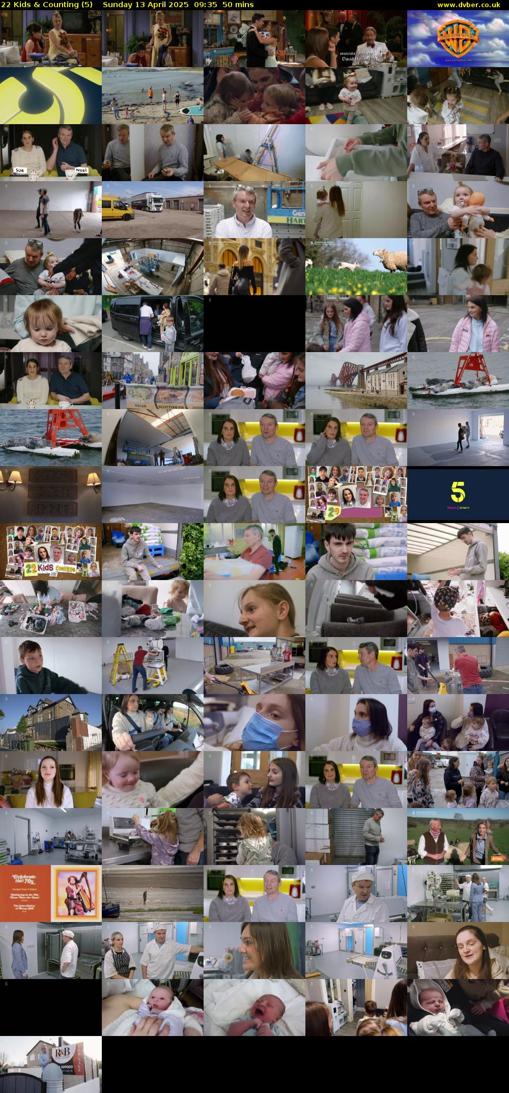 22 Kids & Counting (5) Sunday 13 April 2025 09:35 - 10:25