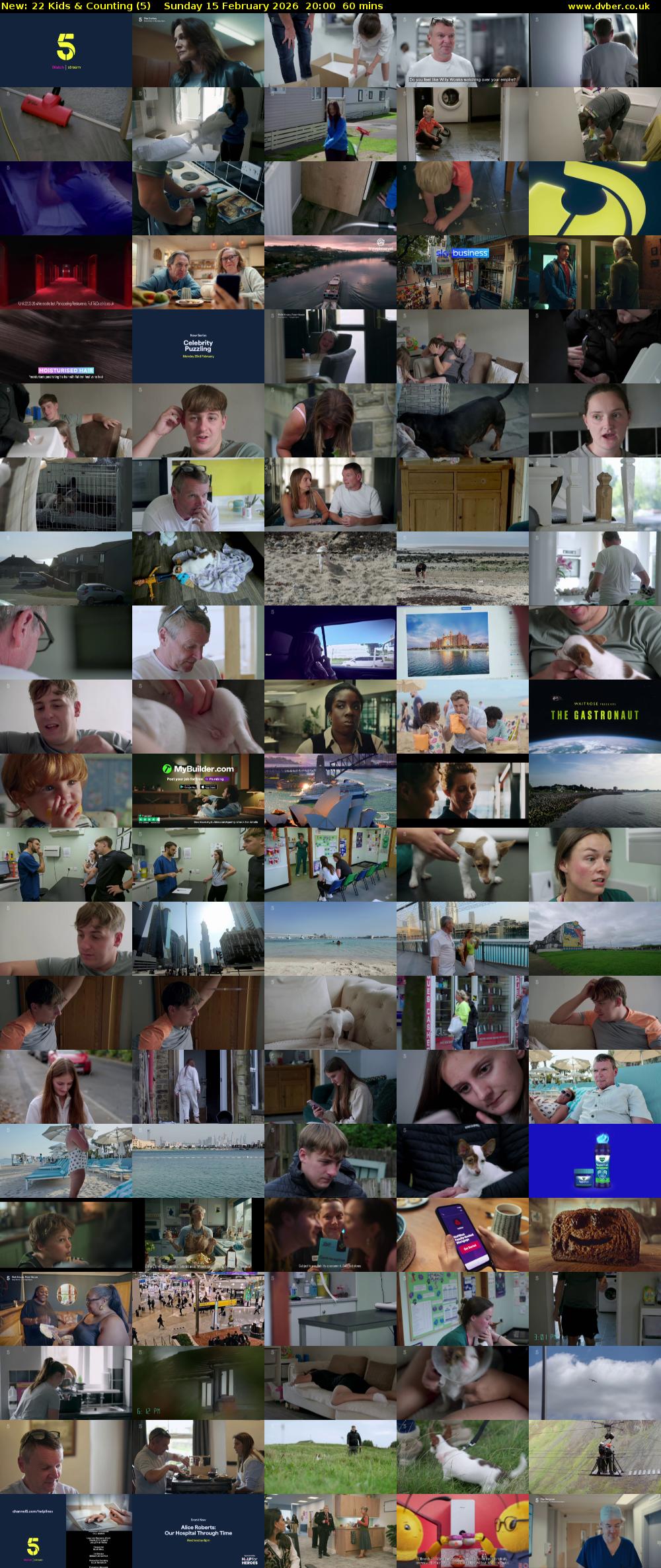 22 Kids & Counting (5) Sunday 15 February 2026 20:00 - 21:00