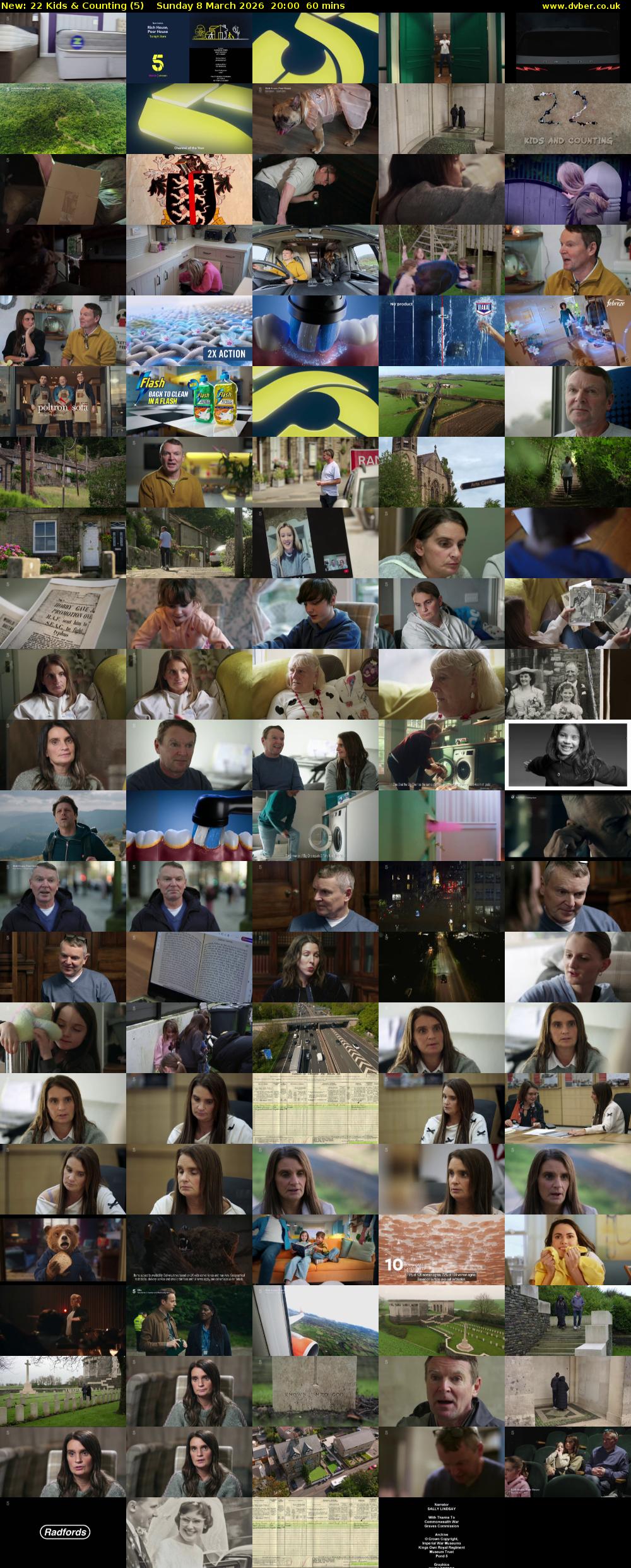 22 Kids & Counting (5) Sunday 8 March 2026 20:00 - 21:00