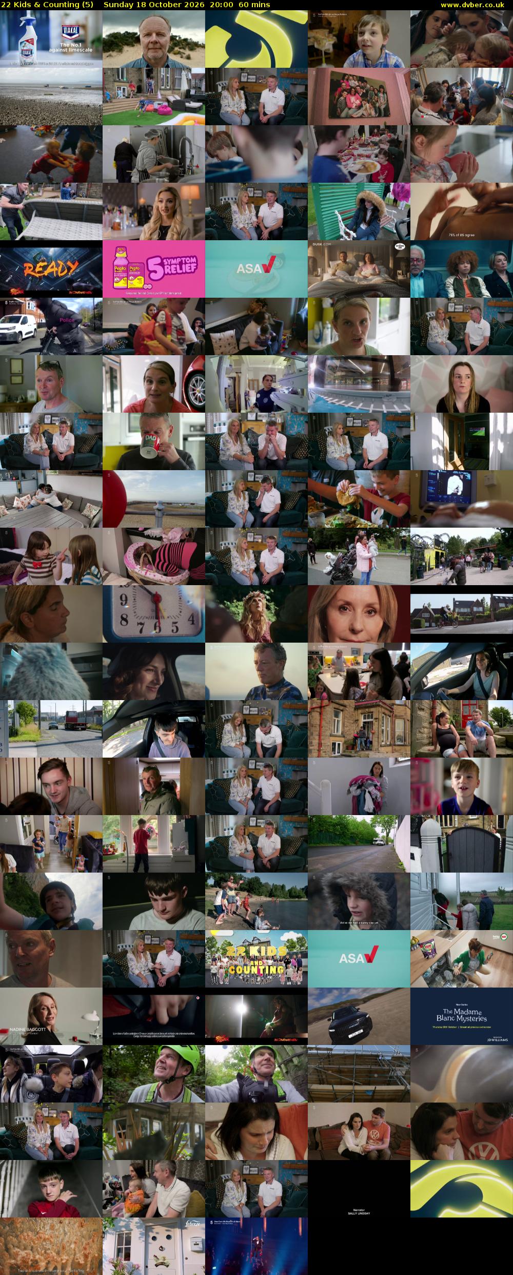 22 Kids & Counting (5) Sunday 18 October 2026 20:00 - 21:00