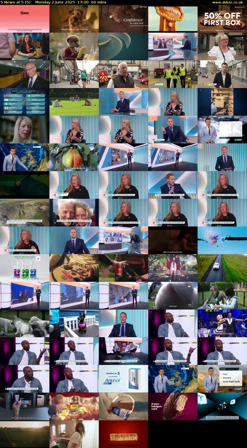 5 News at 5 (5) Monday 2 June 2025 17:00 - 18:00