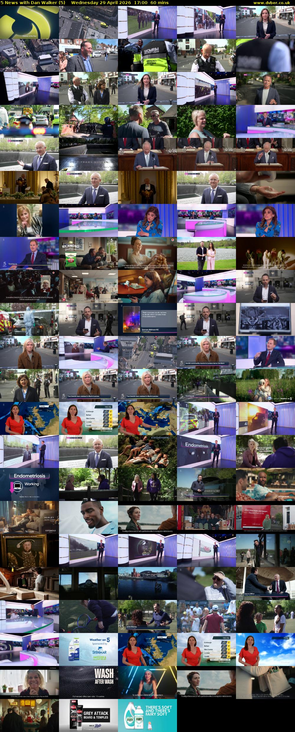 5 News with Dan Walker (5) Wednesday 29 April 2026 17:00 - 18:00
