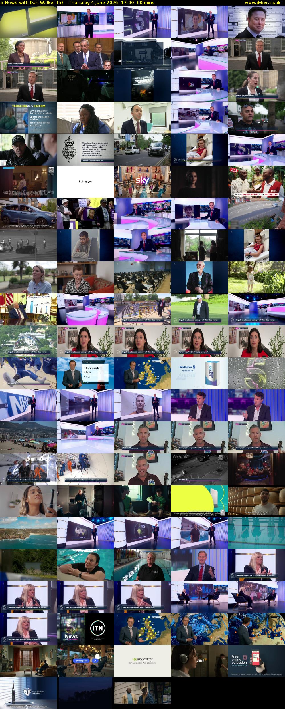 5 News with Dan Walker (5) Thursday 4 June 2026 17:00 - 18:00