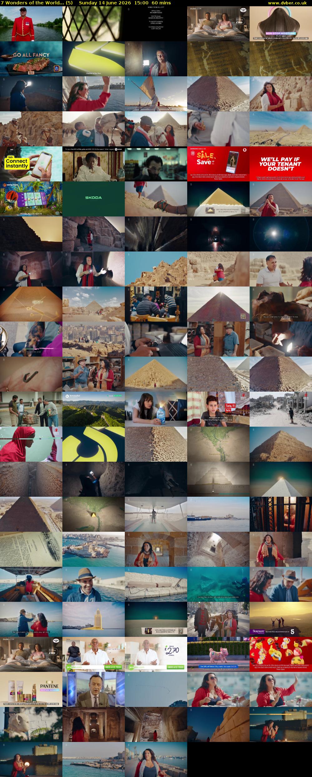 7 Wonders of the World... (5) Sunday 14 June 2026 15:00 - 16:00