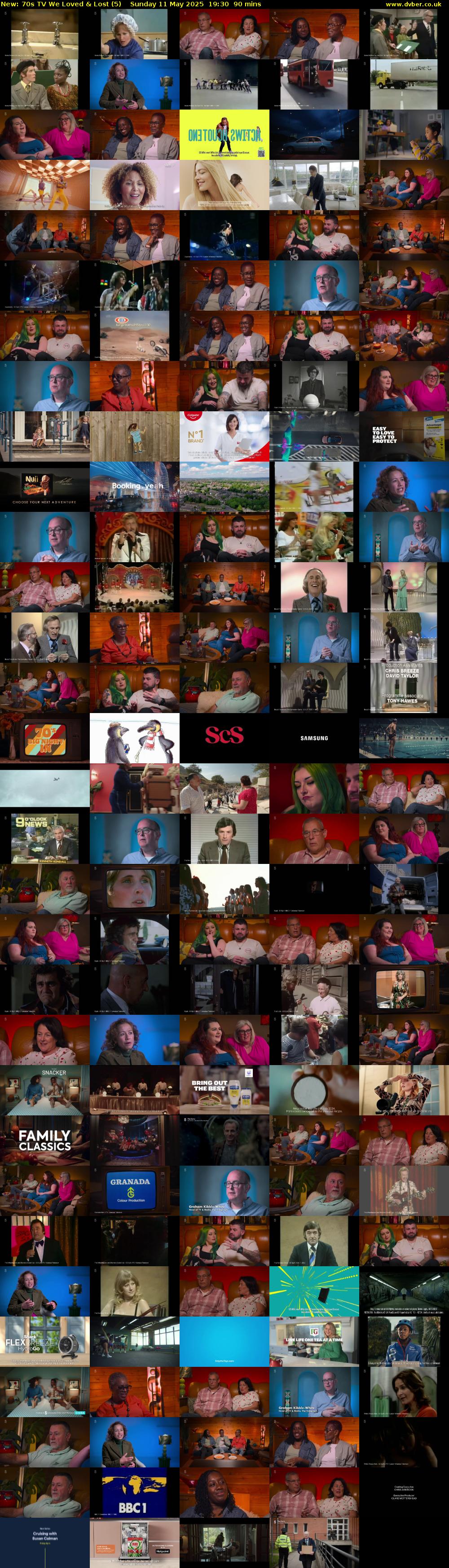 70s TV We Loved & Lost (5) Sunday 11 May 2025 19:30 - 21:00