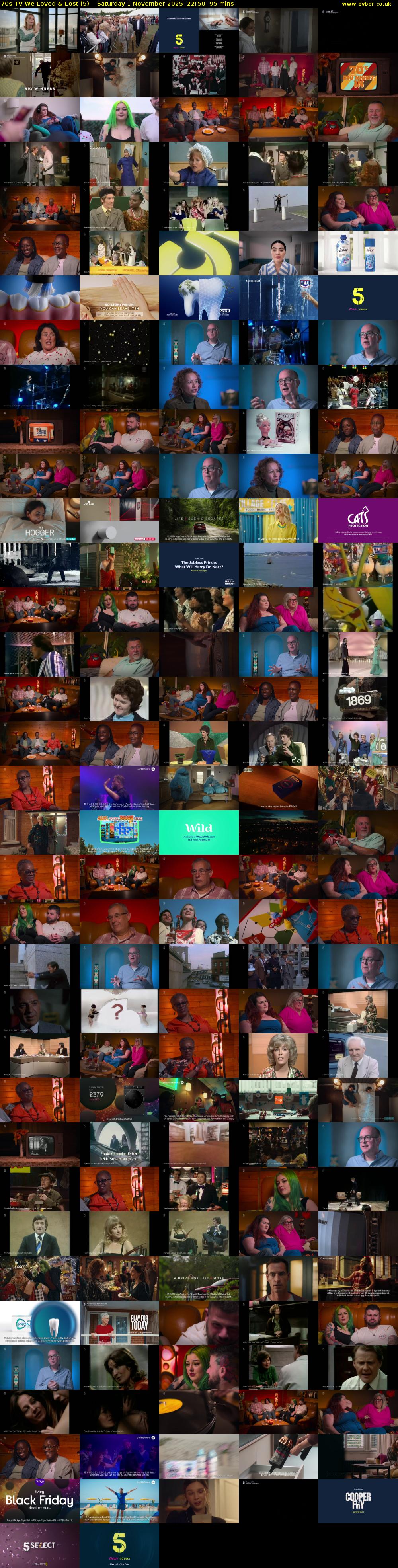 70s TV We Loved & Lost (5) Saturday 1 November 2025 22:50 - 00:25