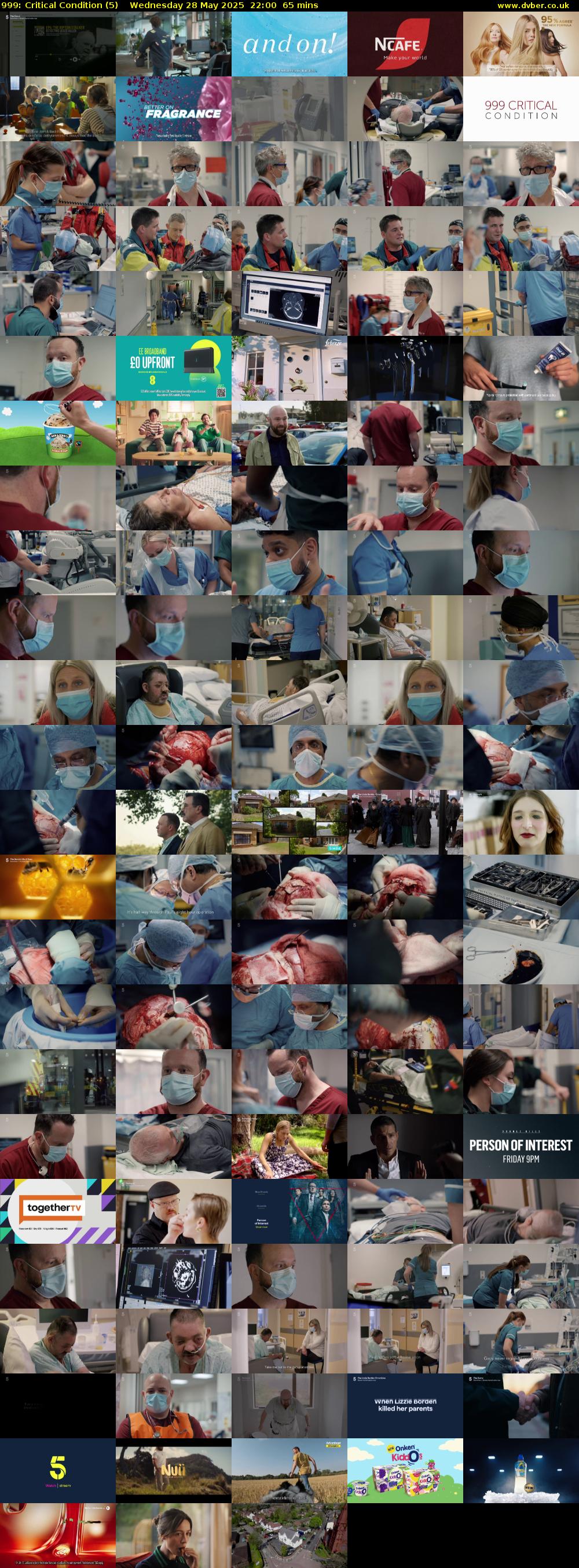 999: Critical Condition (5) Wednesday 28 May 2025 22:00 - 23:05