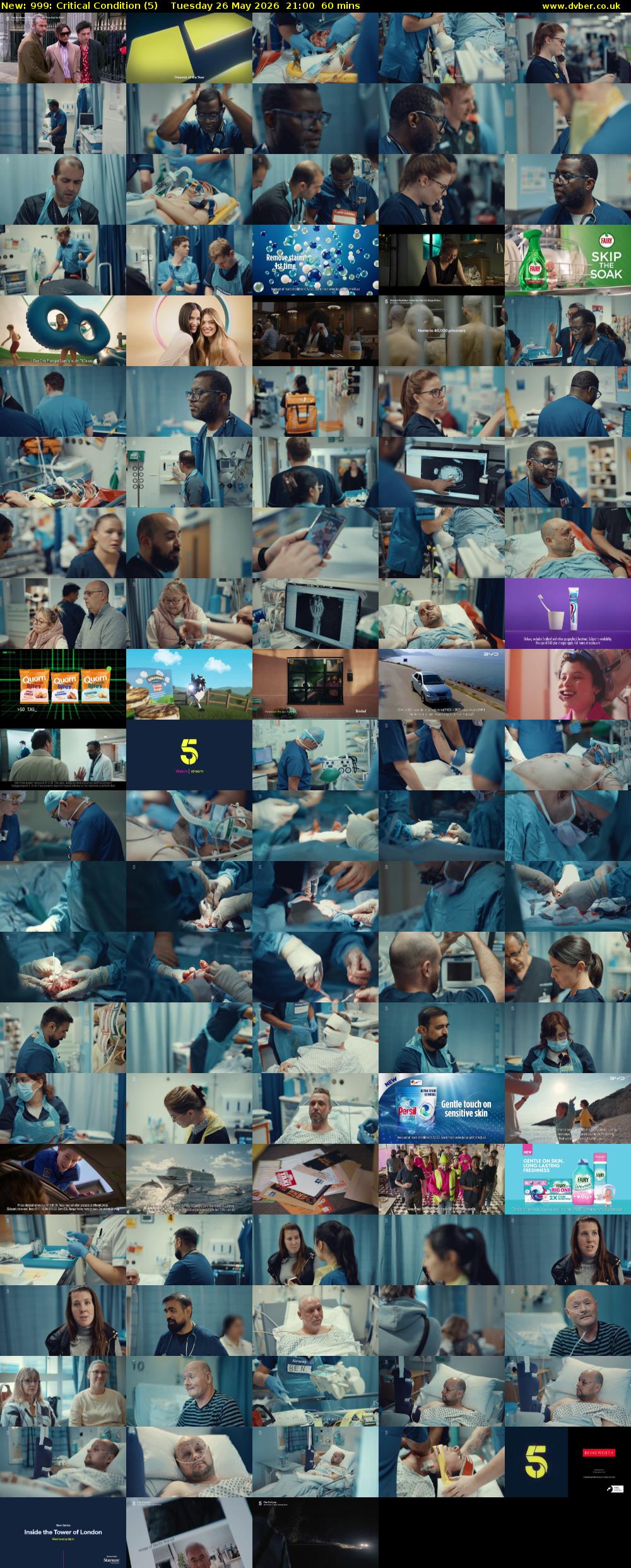 999: Critical Condition (5) Tuesday 26 May 2026 21:00 - 22:00