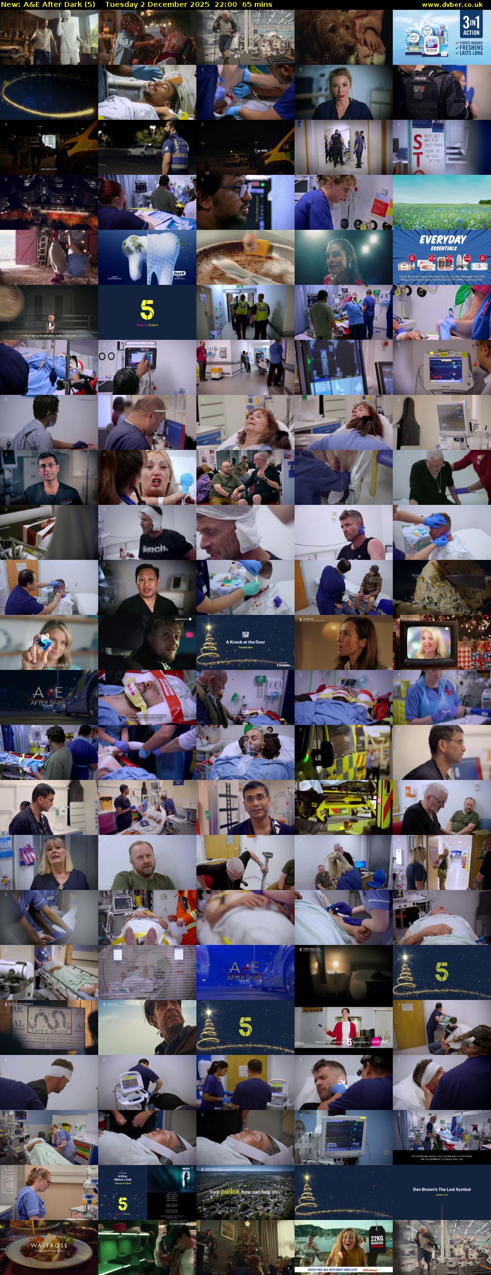 A&E After Dark (5) Tuesday 2 December 2025 22:00 - 23:05