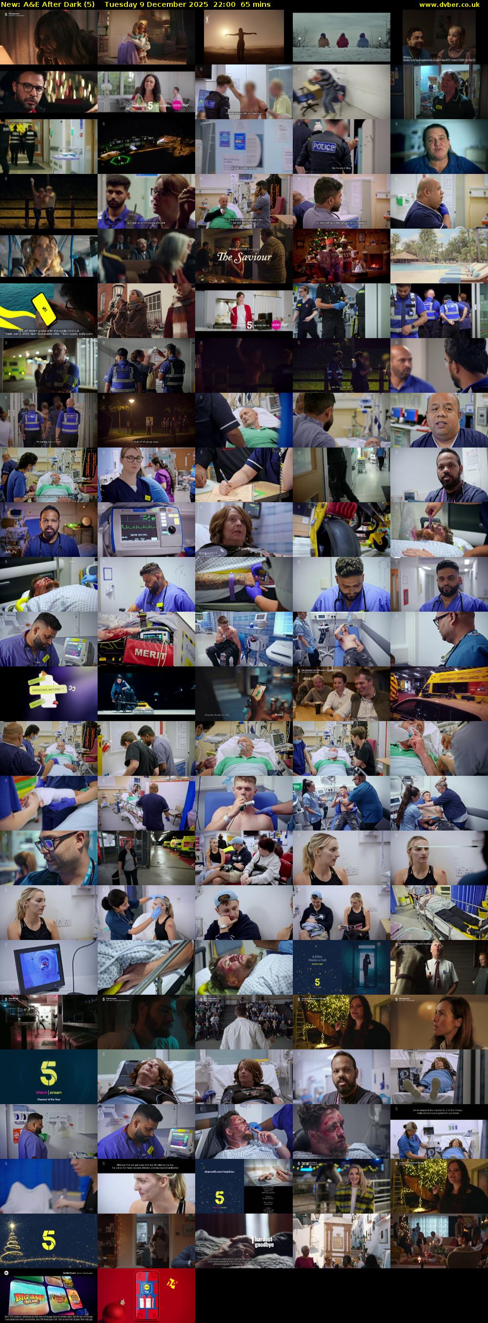 A&E After Dark (5) Tuesday 9 December 2025 22:00 - 23:05