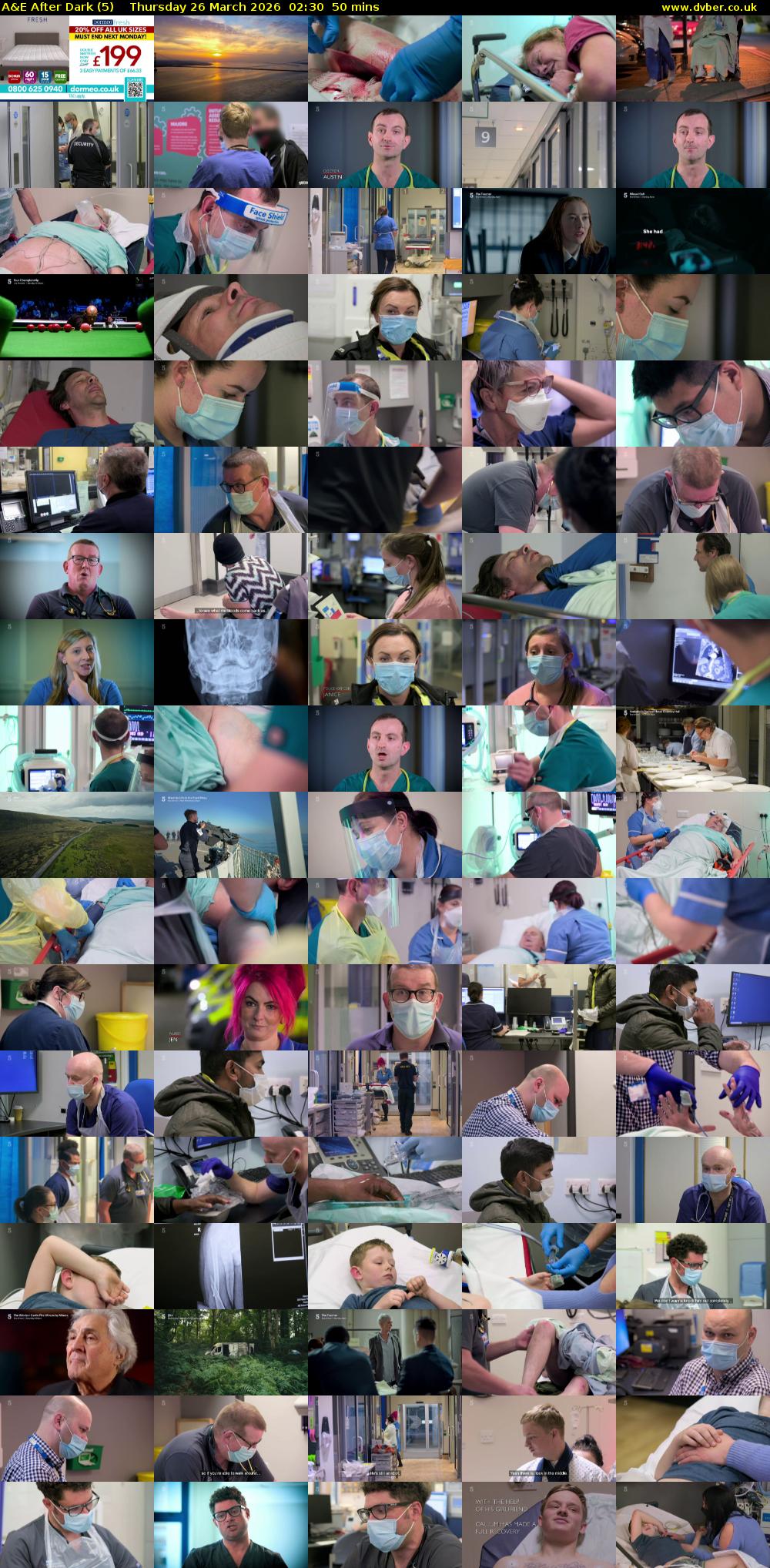 A&E After Dark (5) Thursday 26 March 2026 02:30 - 03:20