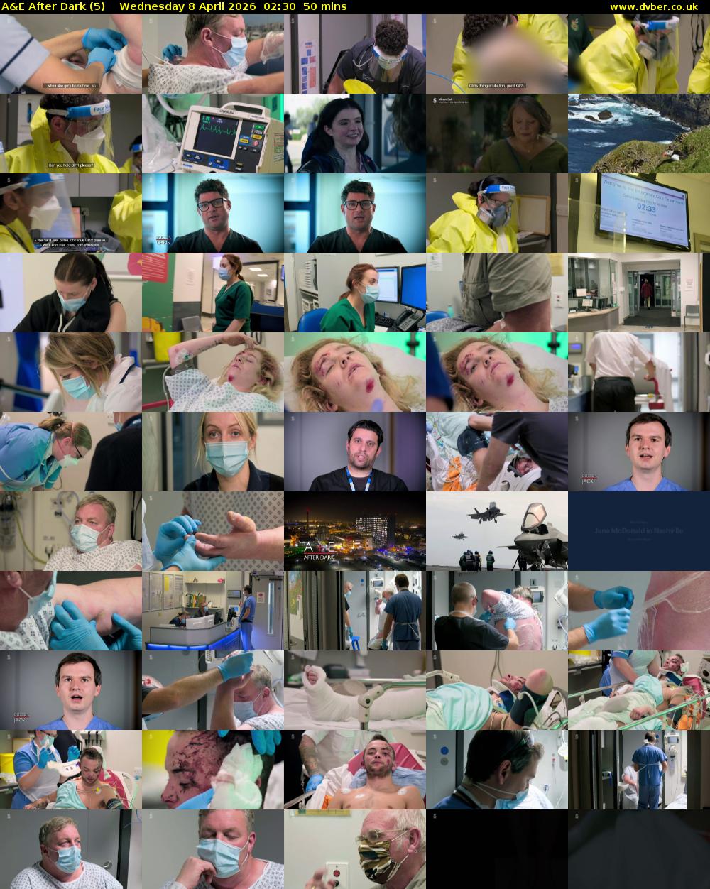 A&E After Dark (5) Wednesday 8 April 2026 02:30 - 03:20