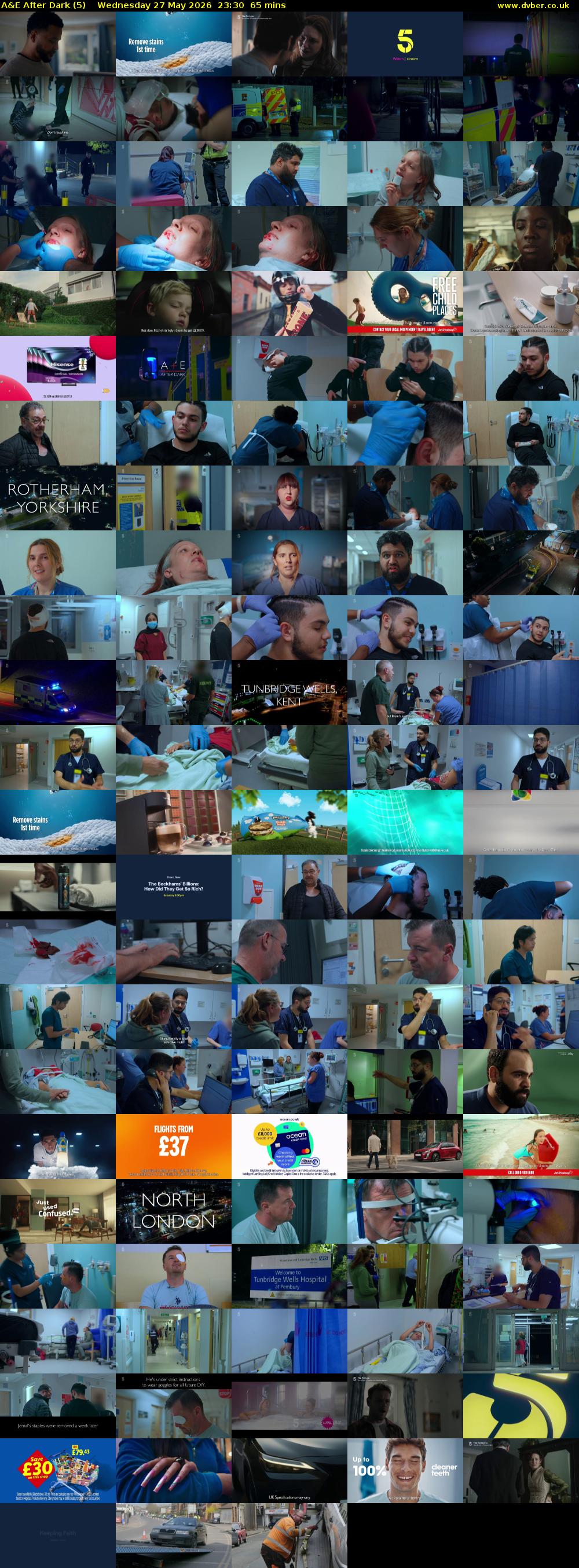 A&E After Dark (5) Wednesday 27 May 2026 23:30 - 00:35