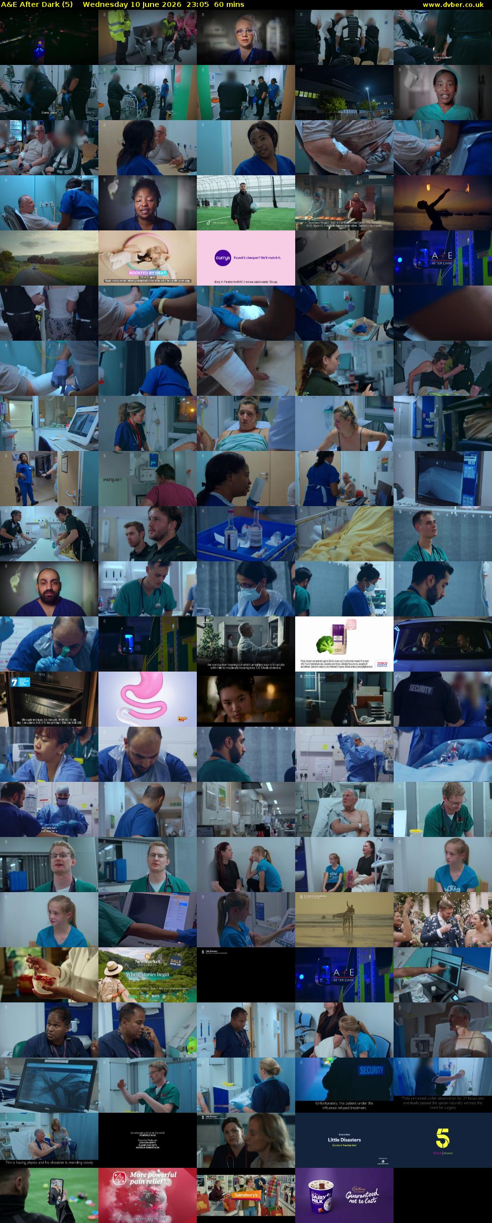 A&E After Dark (5) Wednesday 10 June 2026 23:05 - 00:05