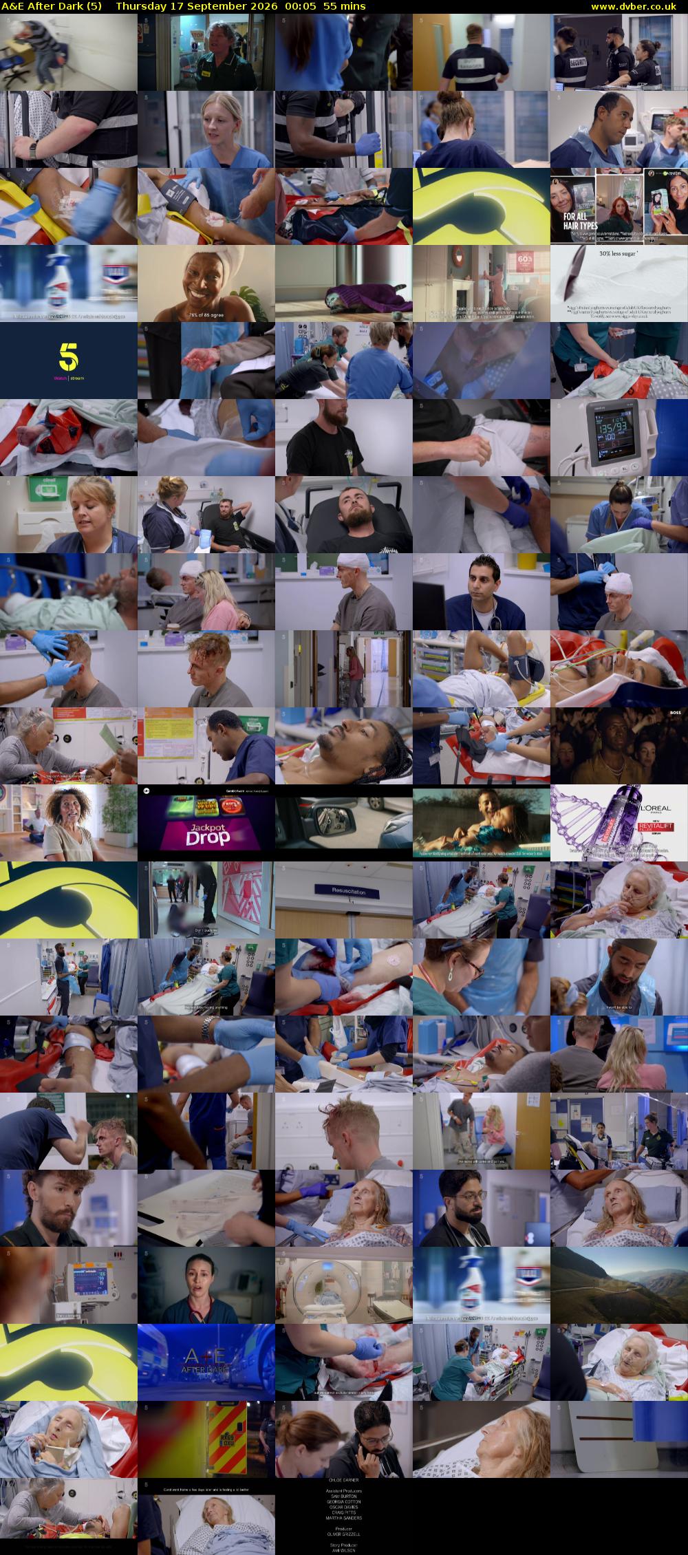 A&E After Dark (5) Thursday 17 September 2026 00:05 - 01:00