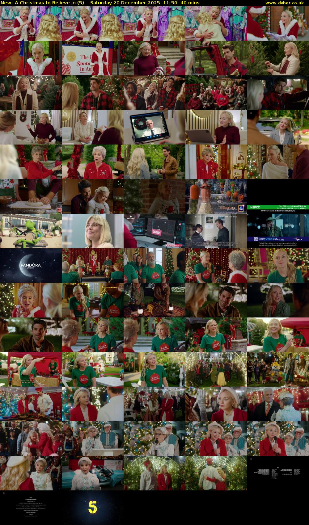 A Christmas to Believe In (5) Saturday 20 December 2025 11:50 - 12:30