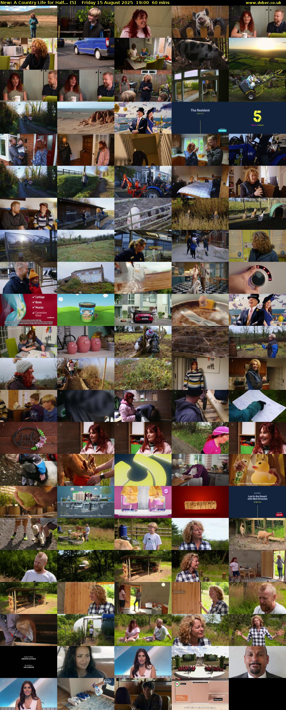 A Country Life for Half... (5) Friday 15 August 2025 19:00 - 20:00