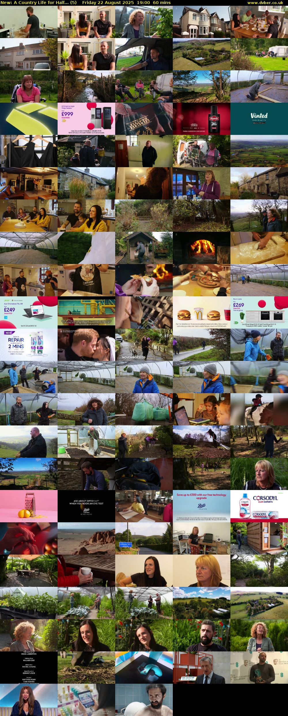 A Country Life for Half... (5) Friday 22 August 2025 19:00 - 20:00