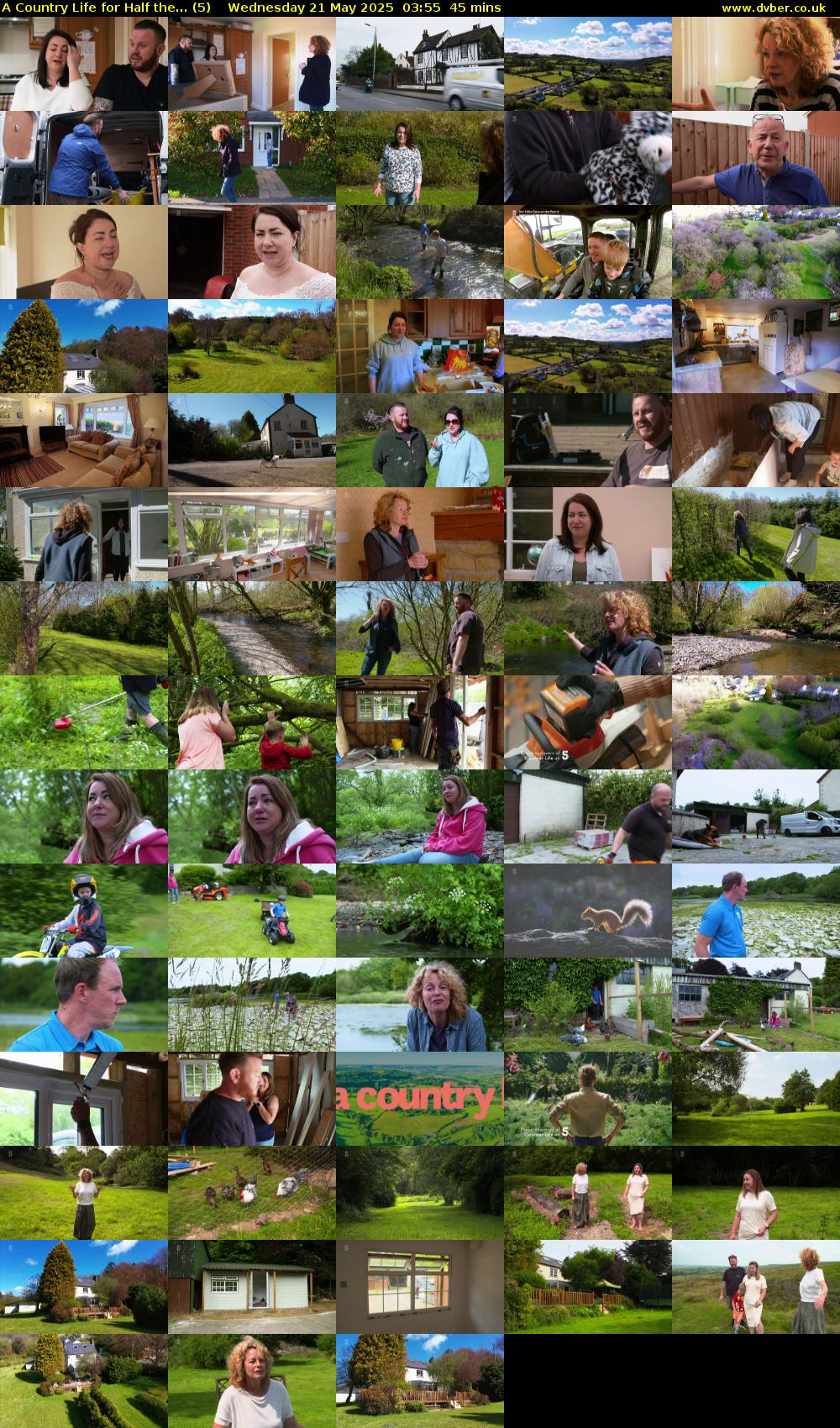 A Country Life for Half the... (5) Wednesday 21 May 2025 03:55 - 04:40