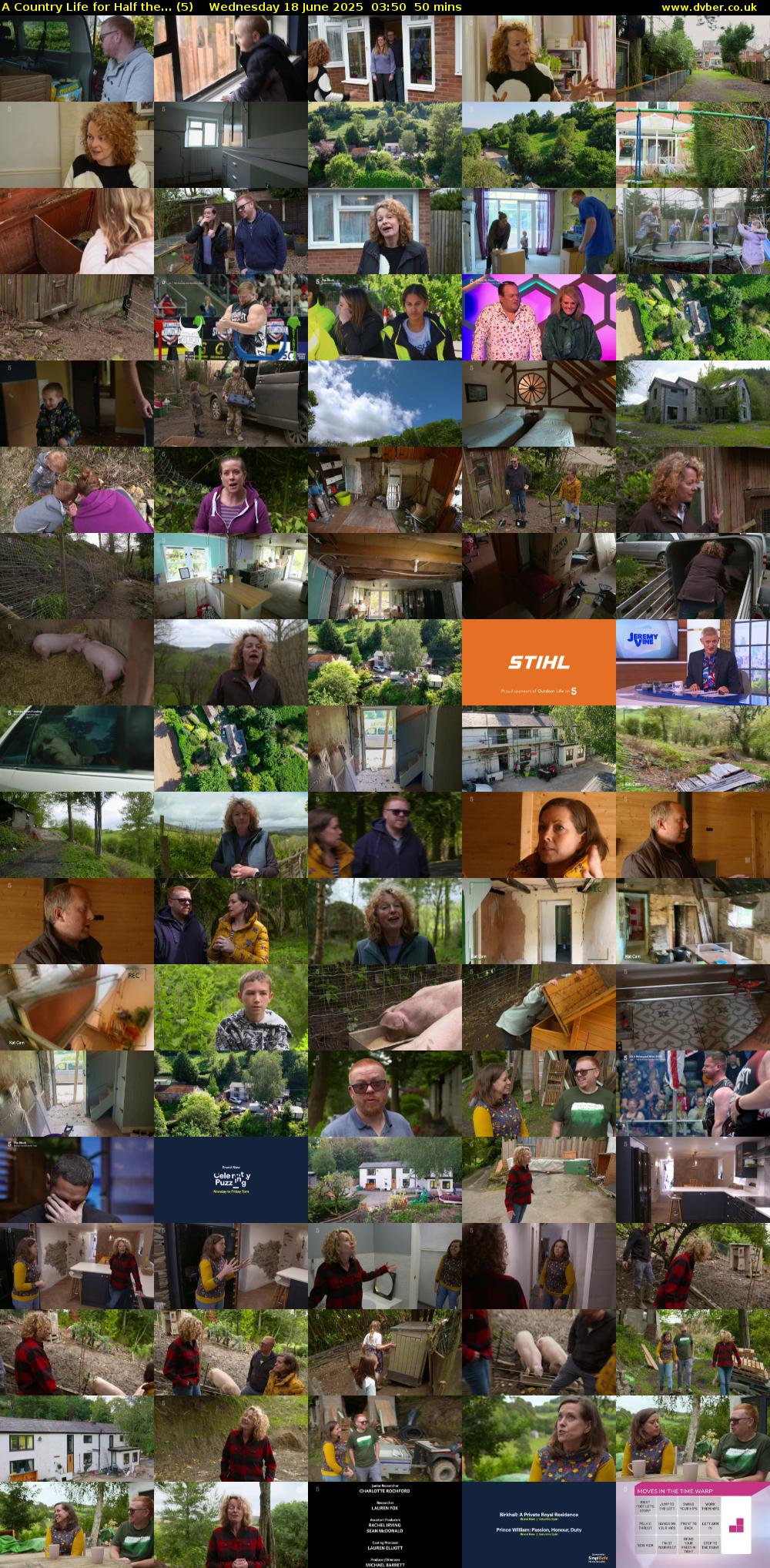 A Country Life for Half the... (5) Wednesday 18 June 2025 03:50 - 04:40