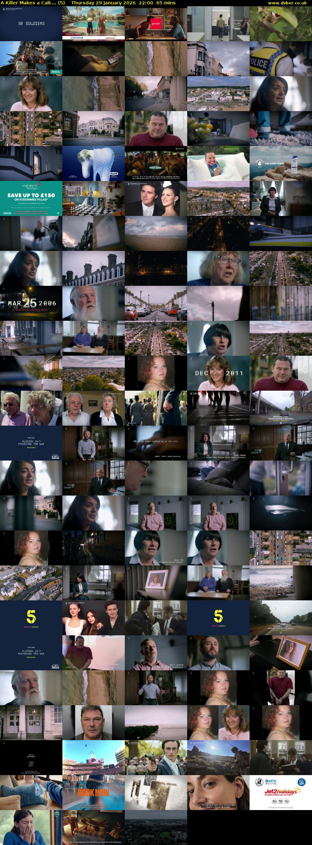 A Killer Makes a Call:... (5) Thursday 29 January 2026 22:00 - 23:05