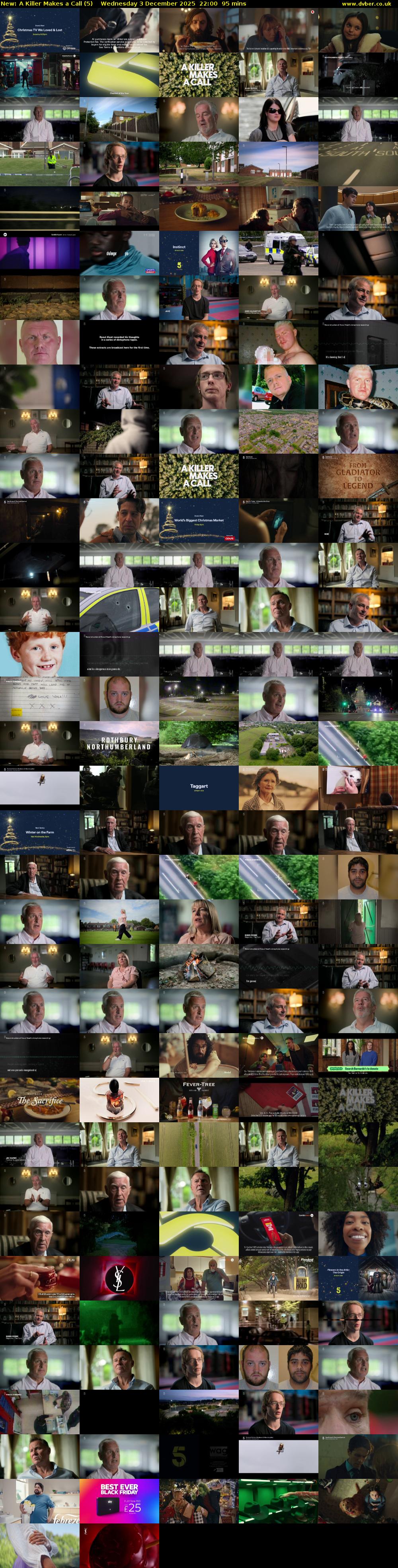 A Killer Makes a Call (5) Wednesday 3 December 2025 22:00 - 23:35