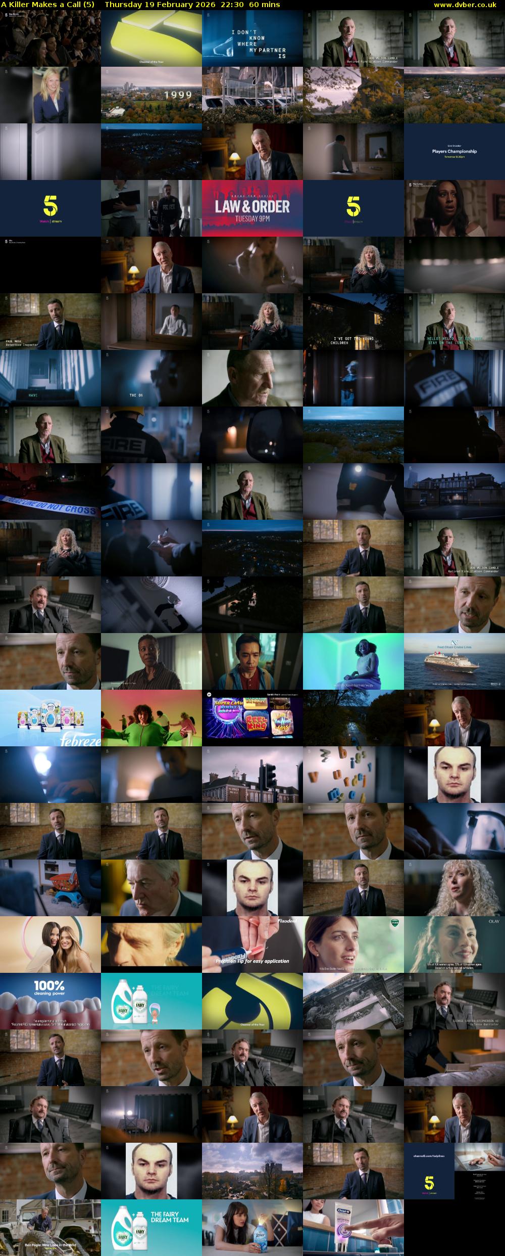 A Killer Makes a Call (5) Thursday 19 February 2026 22:30 - 23:30