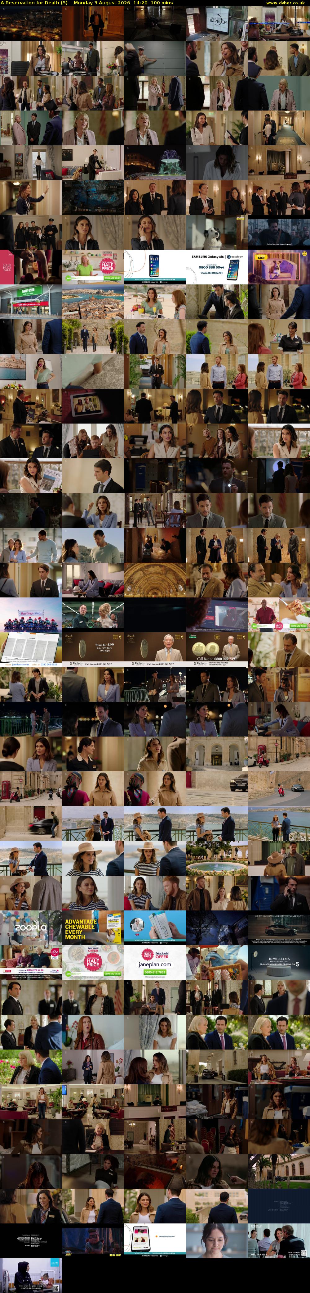 A Reservation for Death (5) Monday 3 August 2026 14:20 - 16:00
